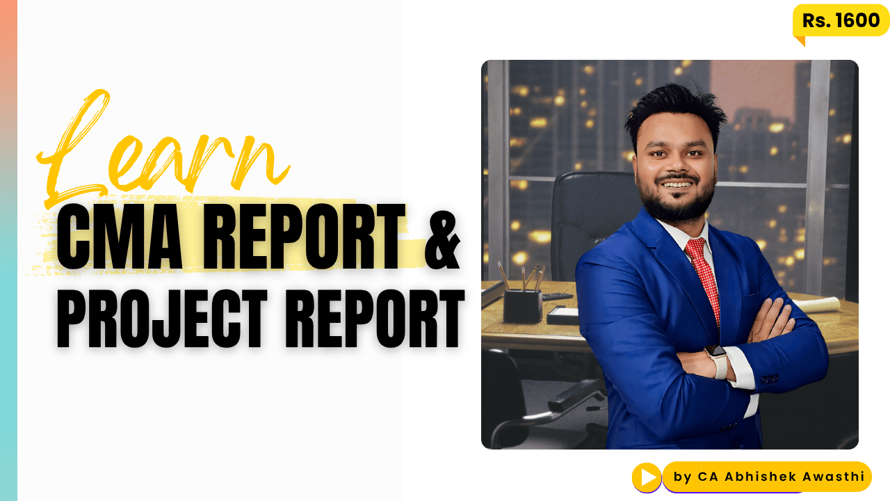 CMA Data & Project Report Course