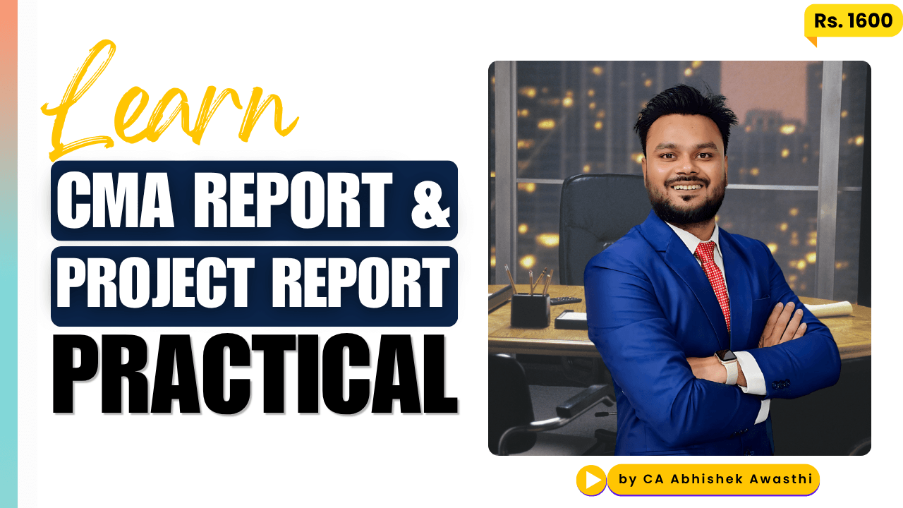 CMA Data & Project Report Course